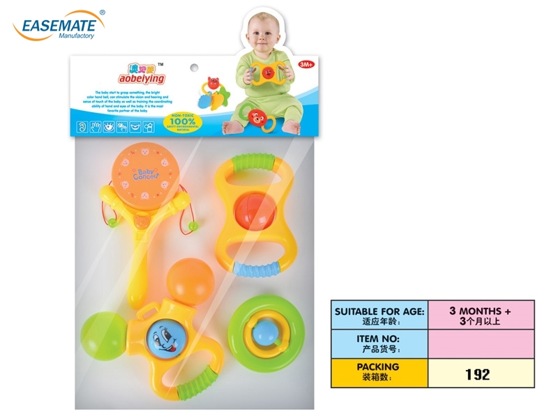 E109082 - Baby rattles four loaded