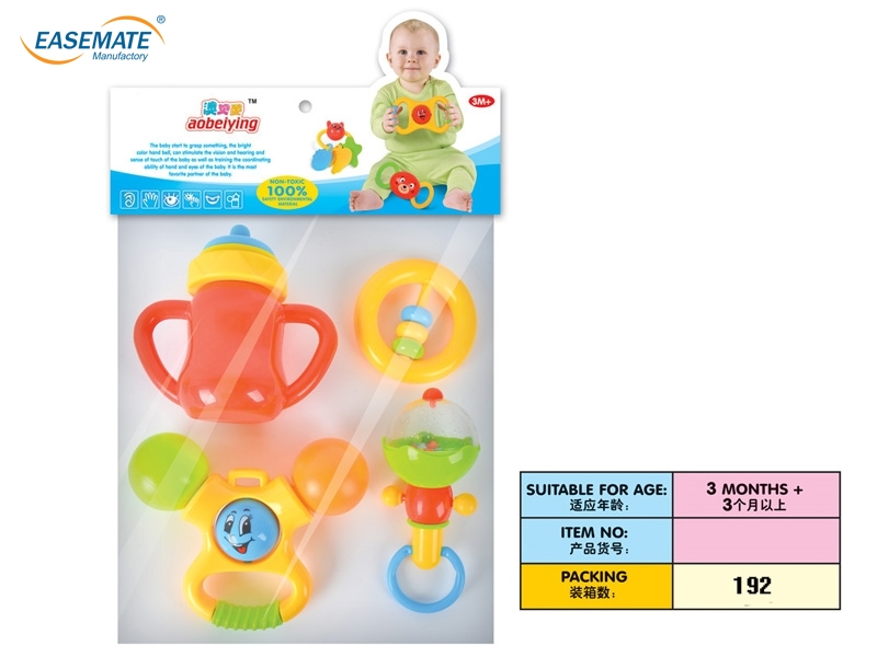 E109083 - Baby rattles four loaded