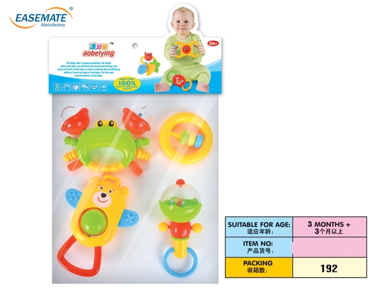 E109087 - Baby rattles four loaded