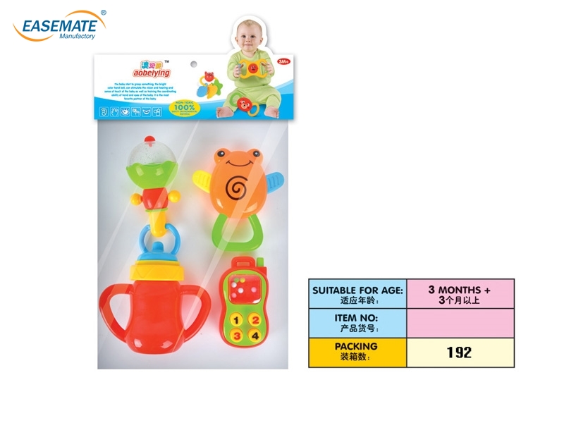 E109091 - Baby rattles four loaded