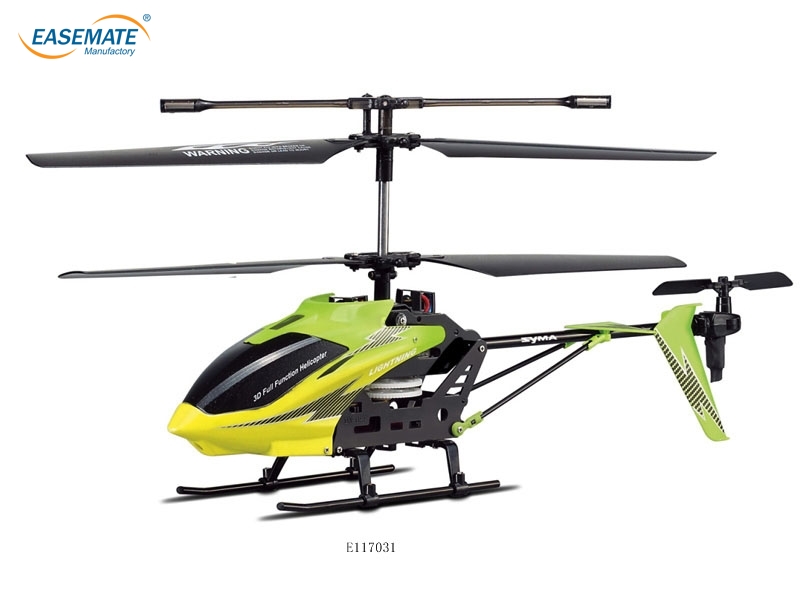 E117031 - Three-channel gyro 2.4G remote control aircraft alloy