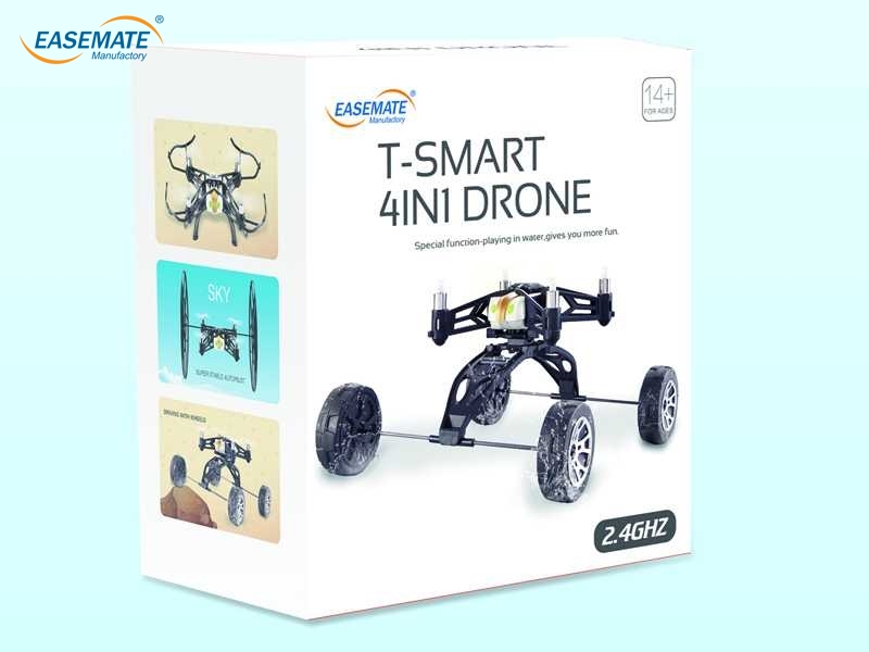 E175063 - 2.4G 4 in 1 RC drone with gyroscope(silver/gold)