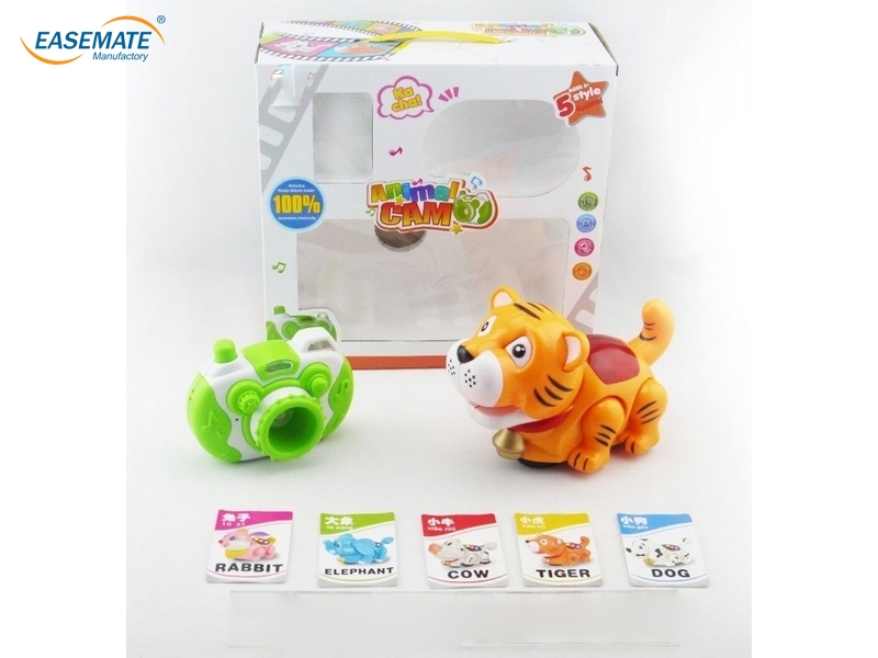 E193029 - Intelligence toys Funny camera and tiger learning toys with cards