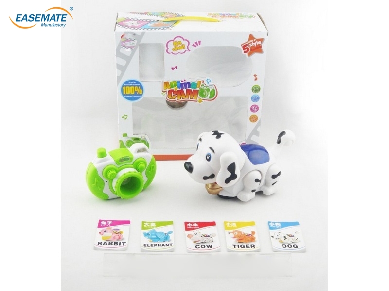 E193030 - Funny camera and dog learning toys with cards