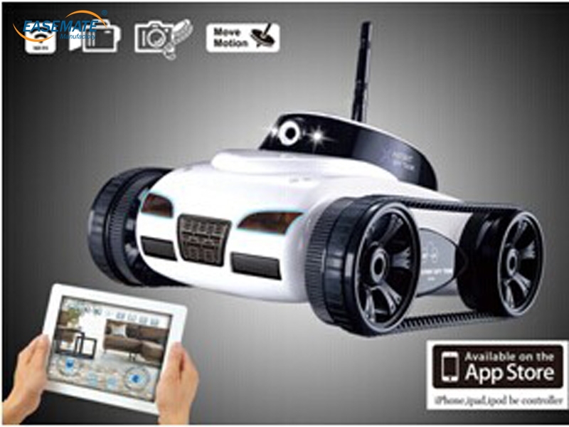 E209103 - Four remote real-time transmission camera wifi tanks (for iPhone / iPad)