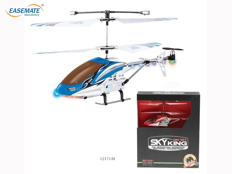 E217149 - 3CH mini infrared alloy radio control helicopter with gyro
