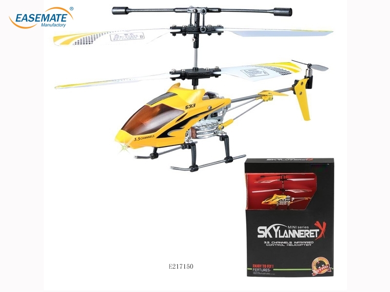 E217150 - 3CH mini radio control helicopter with gyro,infrared alloy rc helicopter