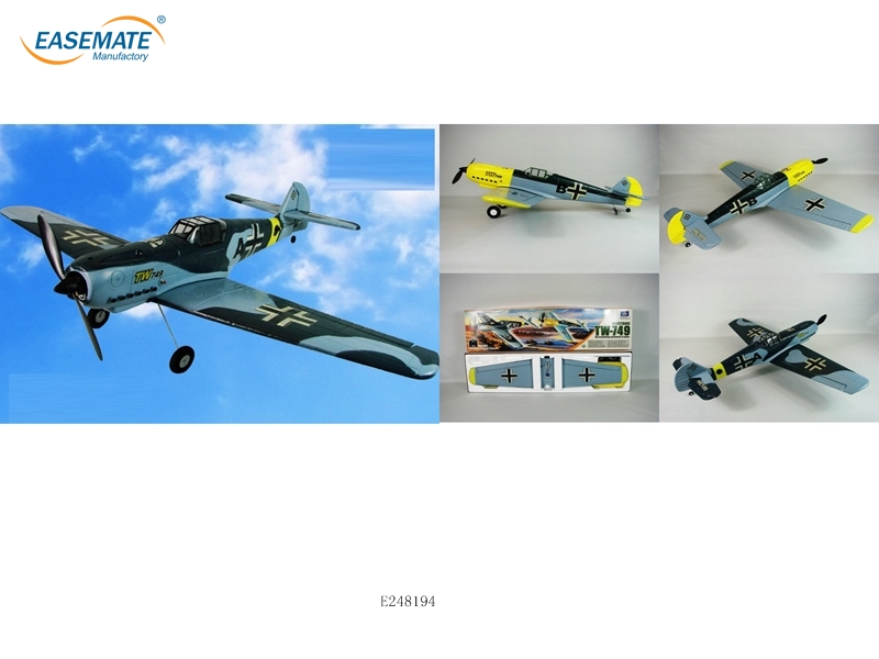 E248194 - BF109 rc plane kit,EPO rc hobby plane model