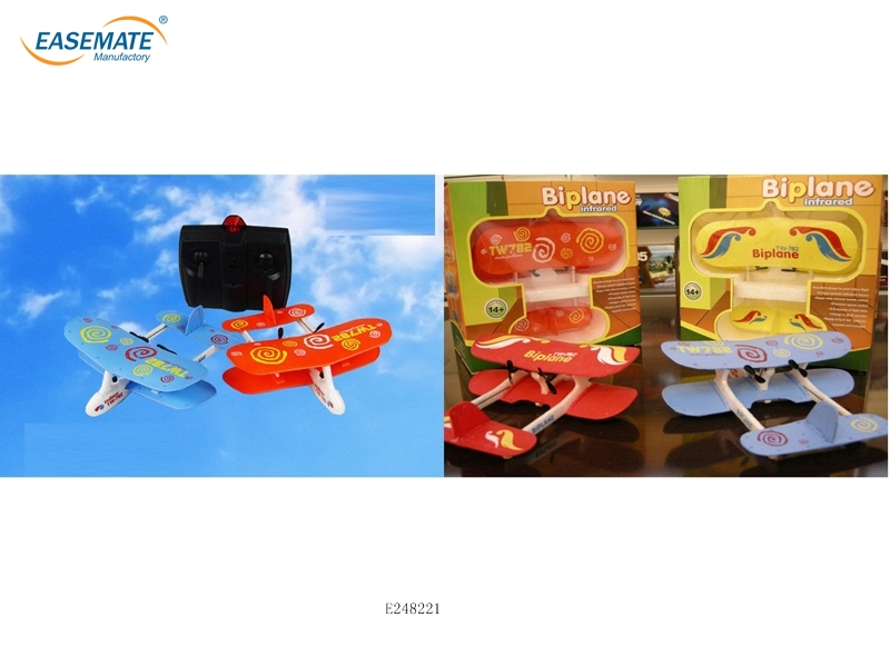 E248221 - 2 channel rc BIPLANE RTF rc hobby air plane