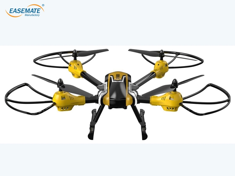 E255057 - RC 6-axis Quadcopter with  WIFI FPV Gyro and 2 mega camera(yellow) 