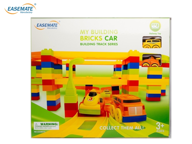 E358073 - electric Bricks railway car (two-orbit and 2pcs of electric cars) 