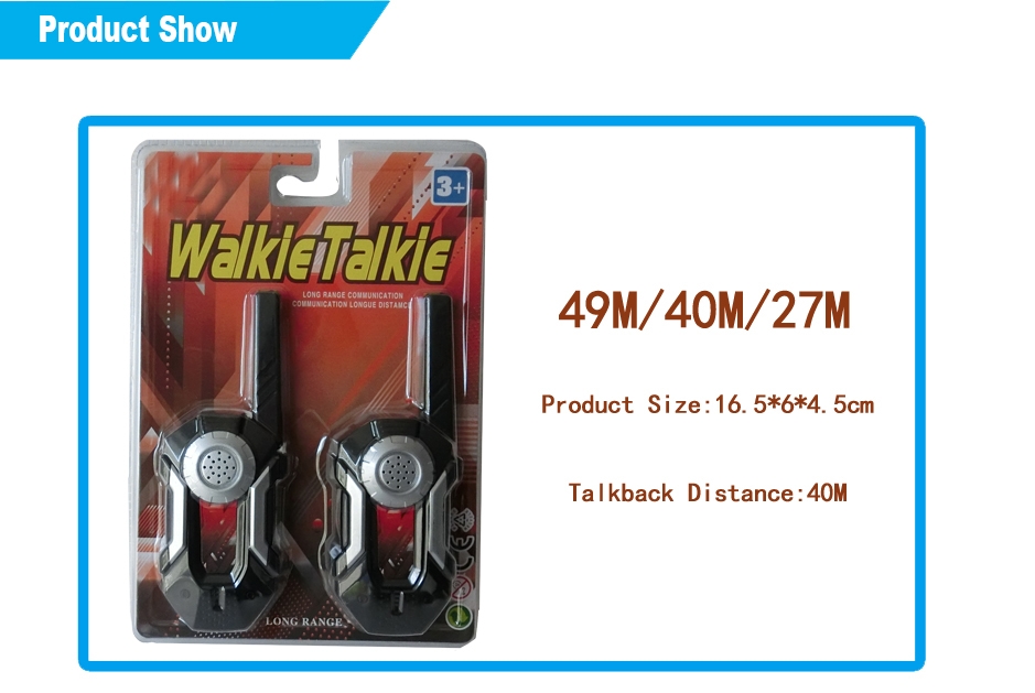 E38208 - Walkie talkie junior freely talk safety flexible antenna