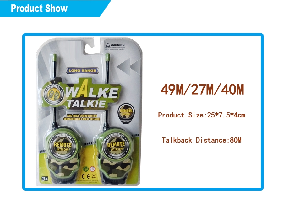 E38212 - Walkie talkie junior remote intercom communication longue distamce
