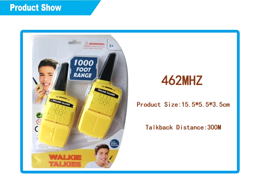 E38215 - Walkie talkie junior with 1000 foot rance for plan secret missions