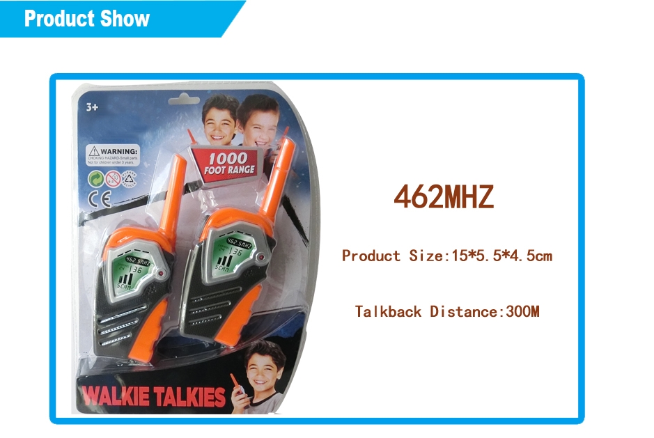 E38216 - Walkie talkie junior with 1000 foot rance for plan secret missions