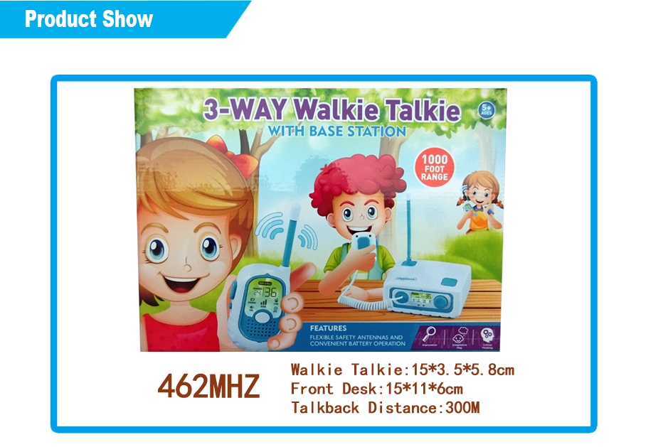 E38229 - walkie talkie with base station Desk intercom