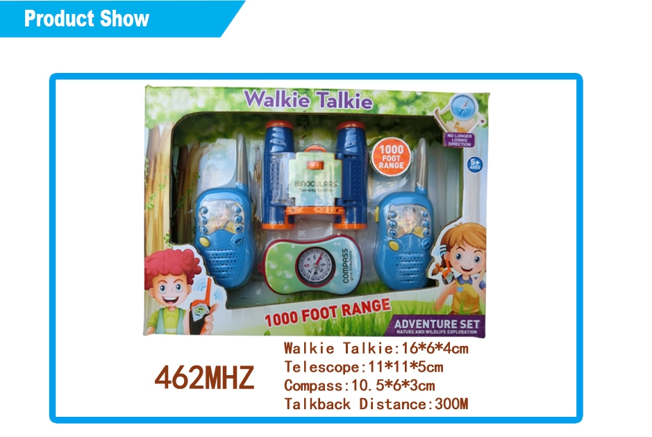 E38232 - Walkie talkie for junior with Telescopes and compasses