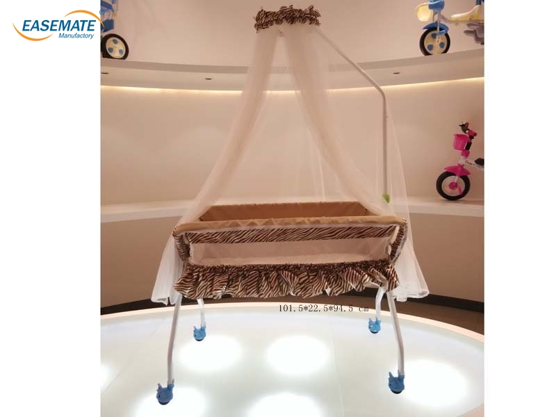 E398054 - Baby crib (Zebra blue)