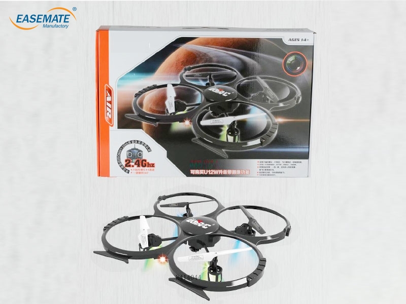 E414044 - 6-axis gyroscope big Four aircraft ( you can add camera packages ) Black