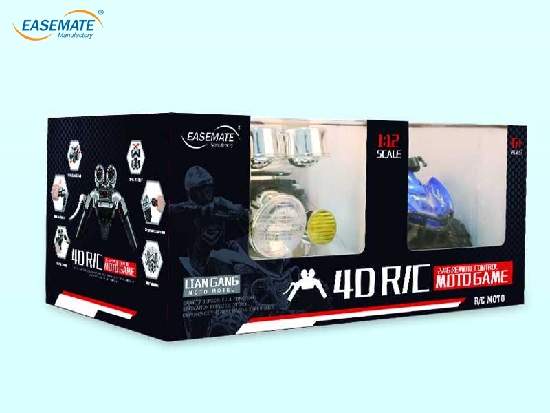 E584047 - 4D RC motorcycle red/black