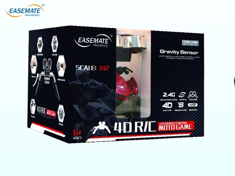 E584048 - 4D RC motorcycle red/white