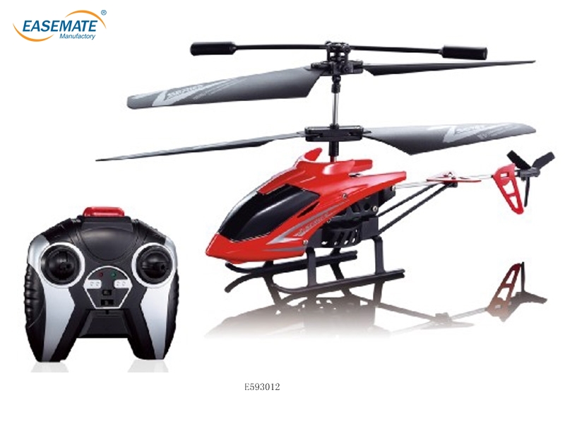 E593012 - Two- infrared metal helicopter ( red, white )