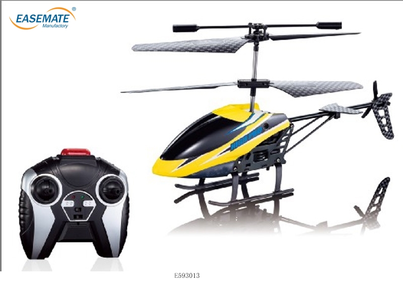 E593013 - Two- infrared metal helicopter ( white, yellow )