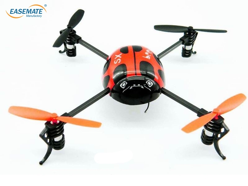 E604161 - 4-channel 2.4G remote control four-axis aircraft (beetles ) , red, blue , green