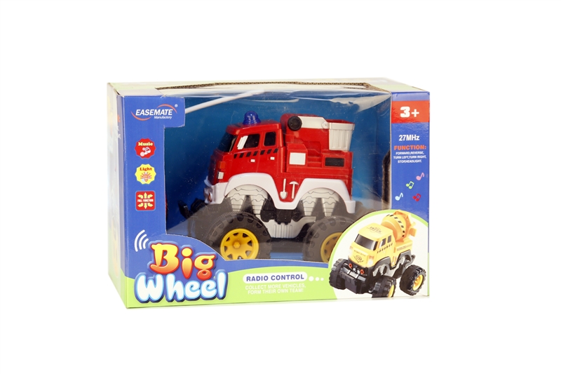 E656066 - Remote control cartoon cross-country fire engine