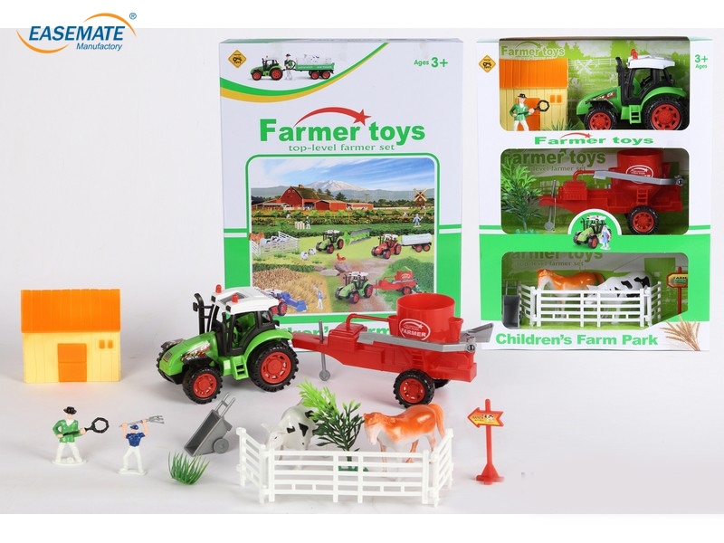 EA034296 - Farm farmer car inertia suit 13 pieces (the front 2 green mixed fertilizer)