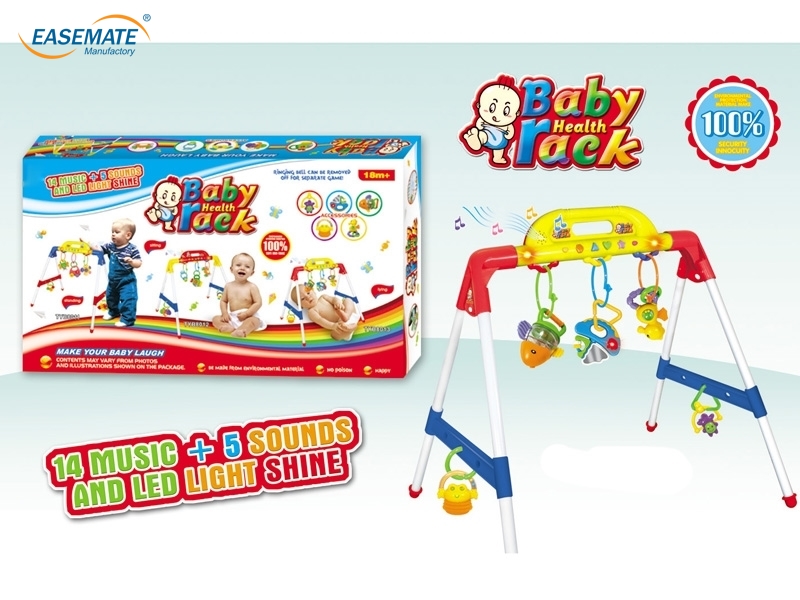 EA16771 - 14 song 5 sound fitness frame with five rattles