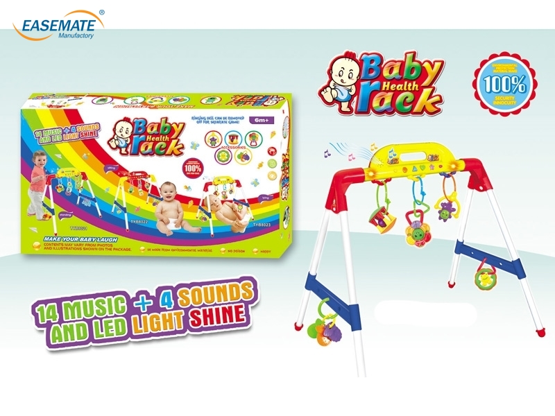 EA16774 - 14 song 4 sound fitness frame with five rattles