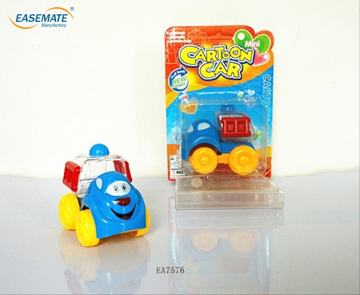 EA7576 - Pull Back Cartoon Car Toy Candy Toys