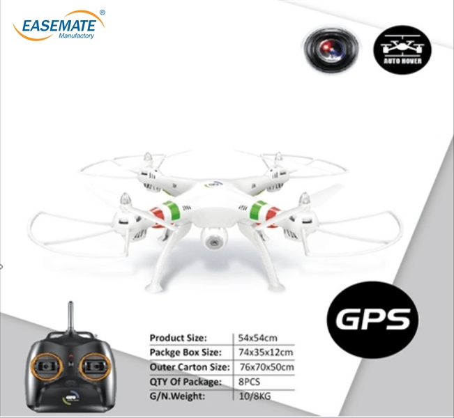 EA76362 - 2.4 G big flying saucer with fixed-point set high GPS, capable of carrying all kinds of aerial