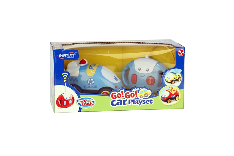 EA86730 - Two-way remote music cartoon a police car