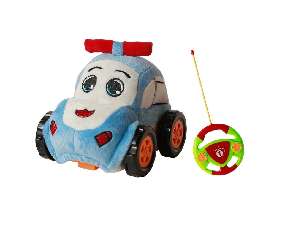 EB02049 - RC Plush cartoon car for junior two channel