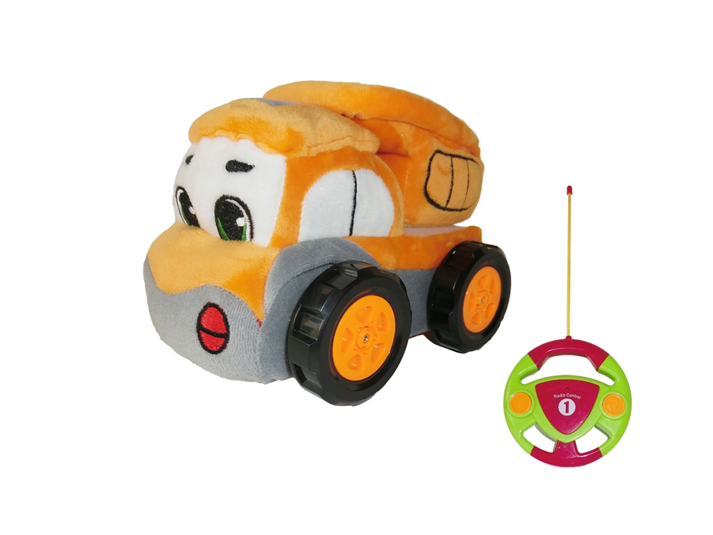 EB02051 - RC Plush cartoon engineering car for junior two channel