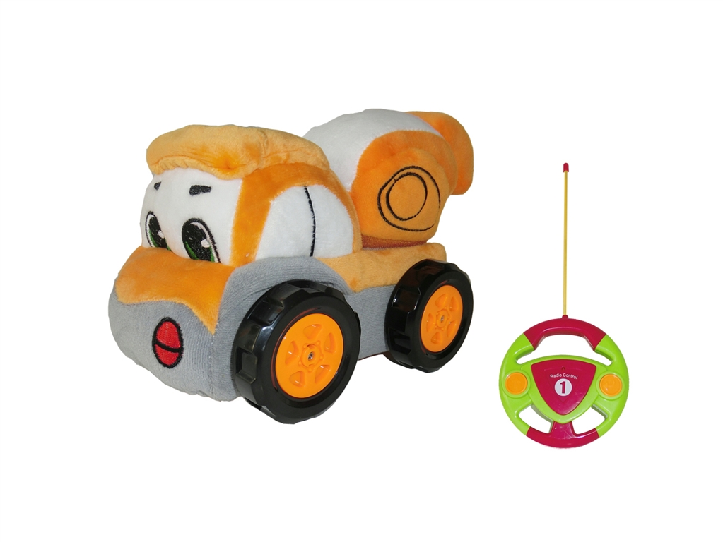 EB02052 - RC Plush cartoon engineering car for junior two channel