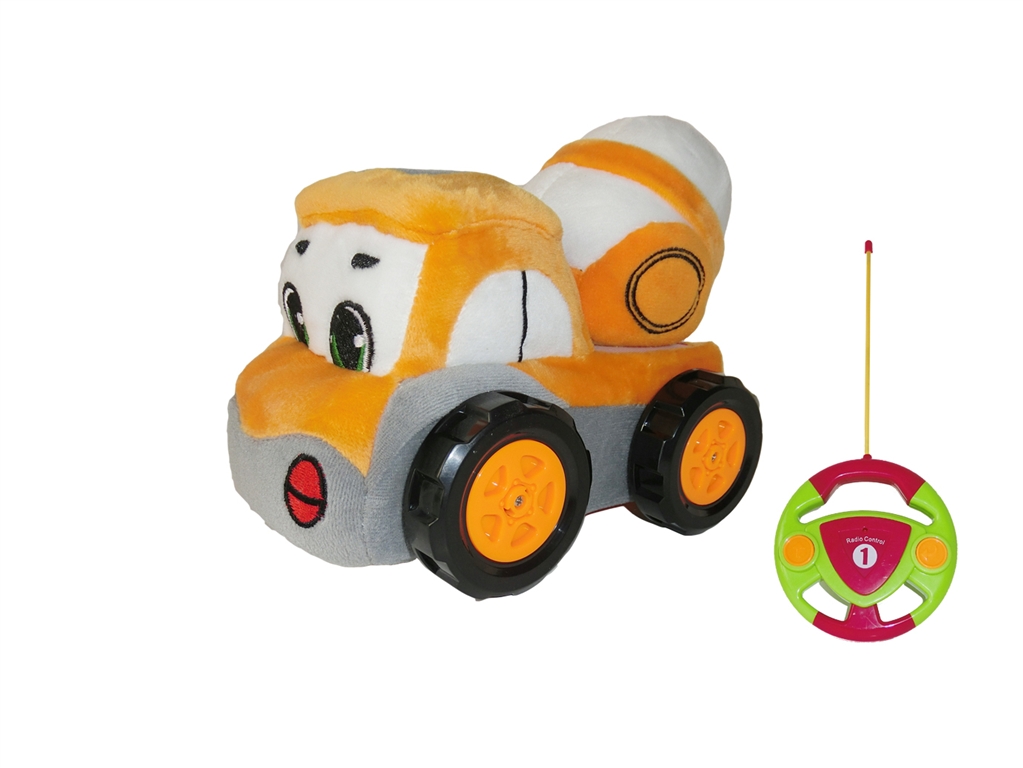 EB02053 - RC Plush cartoon engineering car for junior two channel
