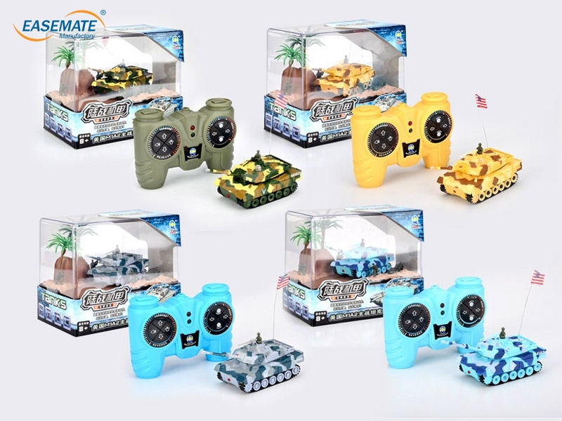 EB04579 - RC remote control Mini tank 4 colors mixed