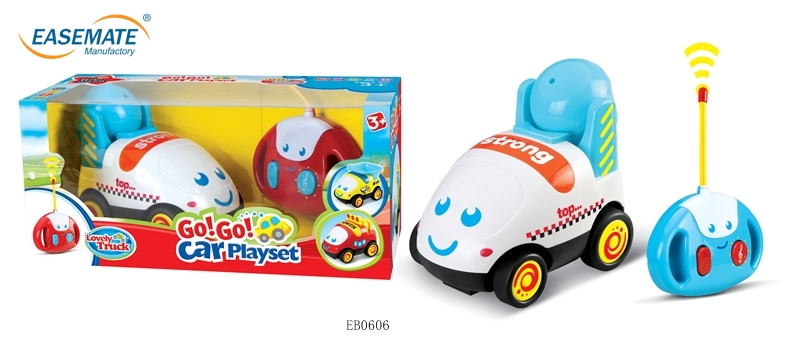 EB0606 - 2CH Radio Control RC Car RC Cartoon Car Toys
