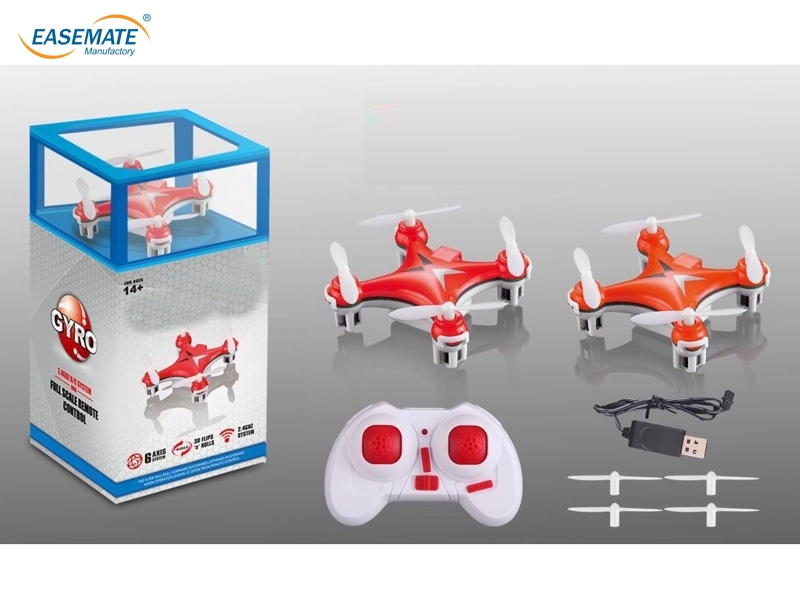 EB0686 - 2.4G mini quadrocopter ( red / orange )