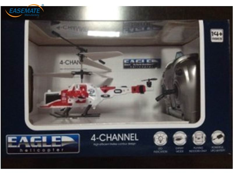 EB1241 - 4CH infrared remote control helicopter toy with gyro for kids and adult