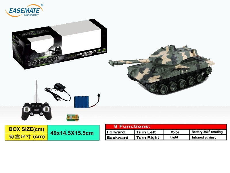 EB172361 - 8 Function Infrared Battle Tank ( OD )