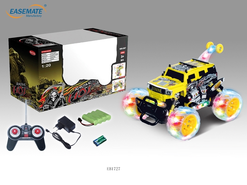 EB1727 - 5CH rc stunt car with 360 degree and lights