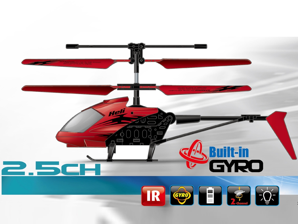 EB20127 - Infrared 2.5CH RC Helicopter