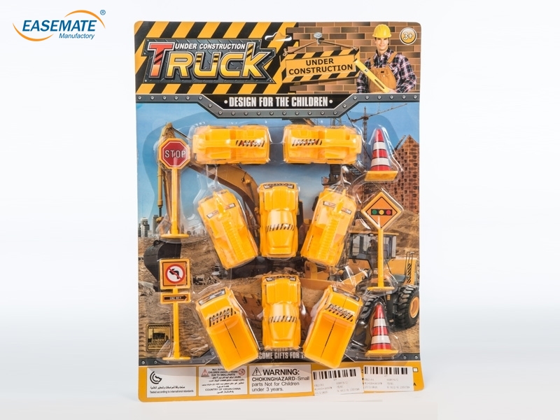 EB2191 - 8 construction vehicles plus signs