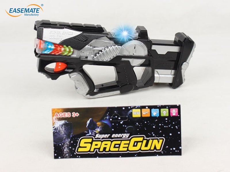 EB221220 - Music lights turning space gun ( single paragraph , monochrome )