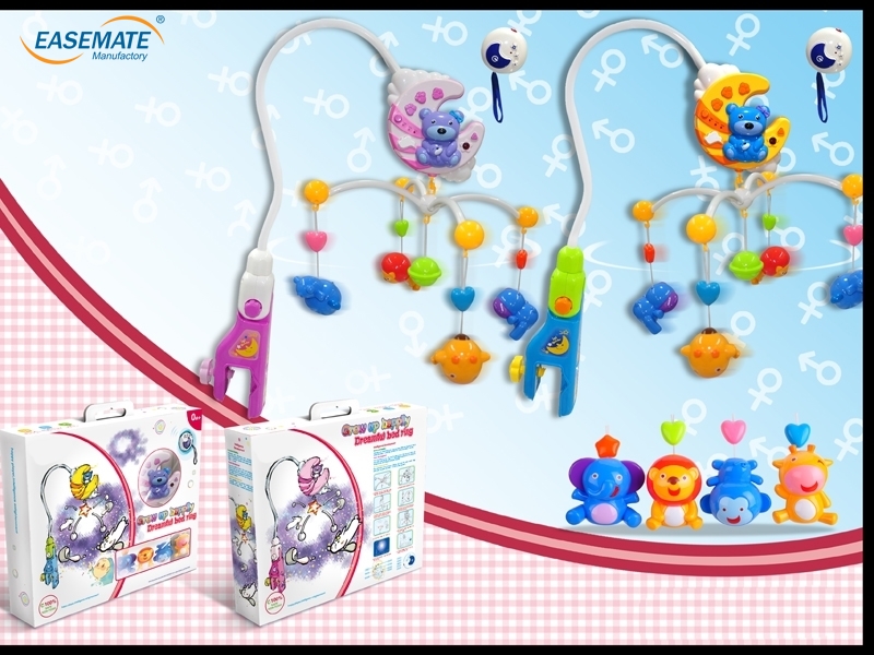 EB34832 - Remote timing bed bell bears ( cow elephant lion monkey )