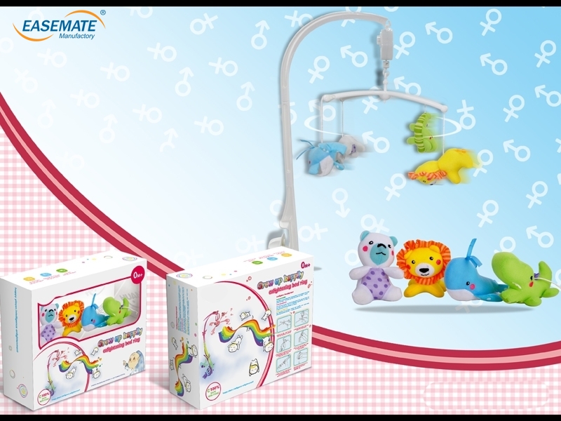 EB3488 - WIND bed bell ( stuffed bear lion crocodile shark )